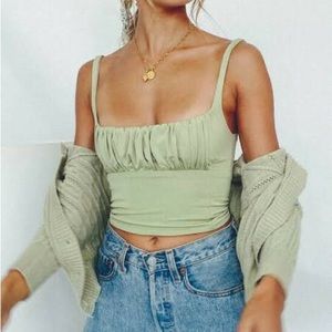 verge girl rough rider sage top